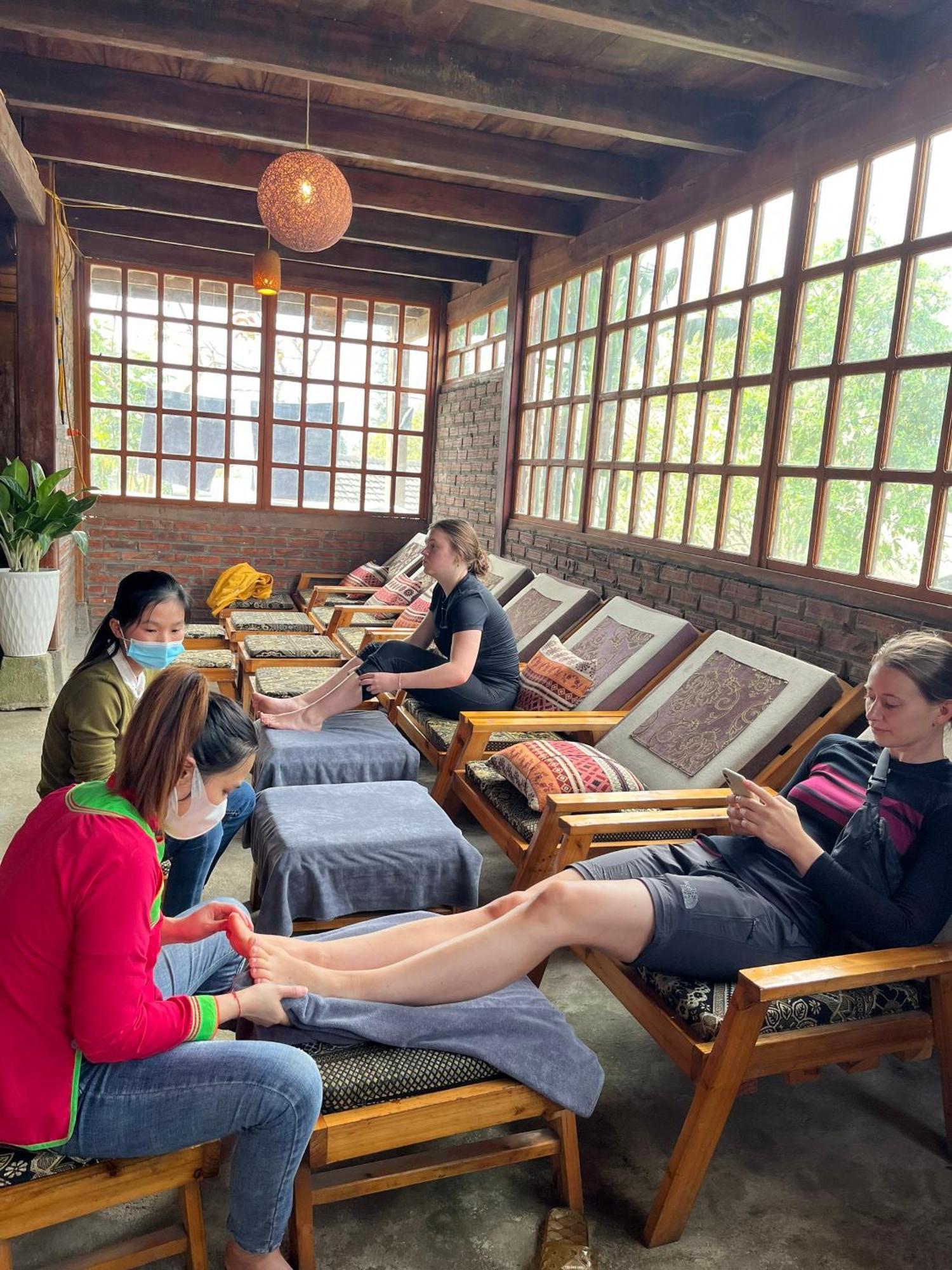 Charm Spa & Homestay Lao Tchay Exterior foto